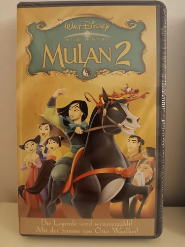 Walt disney vhs - disney, mulan