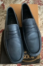 Tods  Leather Loafer Shoes