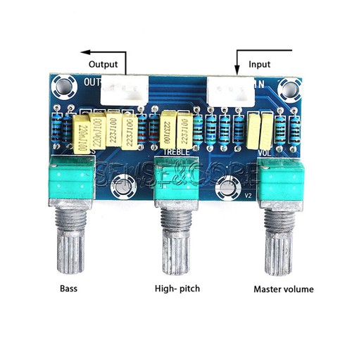 M802 passive tone volume - tone,