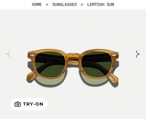 Moscot brille lemtosh blonde - brille,