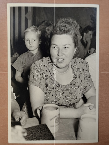 Foto postkarte frau mädel - foto,