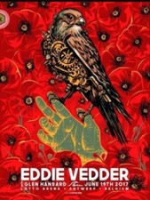 Eddie Vedder Siebdruck Poster Munk One Kunstdruck Pearl Jam