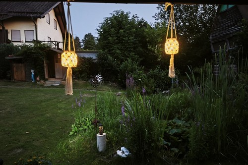 Windlichter boho hängend - boho,