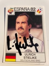 Panini WM 1982 signiert Uli Stielike World Cup Story