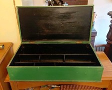 Vintage Holz Sammler Künstler