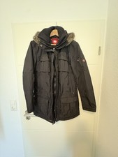 WELLENSTEYN Winter- Jacke Gr. M SCHNEEZAUBER Damen Parka Kapuze Schwarz