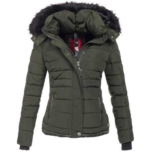 Damen winterjacke mit kapuze - winterjacke,