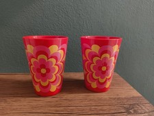 60er 70er Jahre Becher Psychodelic Vintage Panton Ära MidCentury 