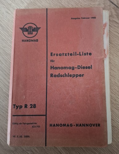 Hanomag schlepper r28 - schlepper,