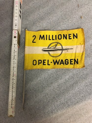 Opel fahne werbung - opel,