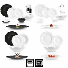 Luminarc Tafelservice Geschirr Teller Becher Schüssel Servierteller Gläser Krug