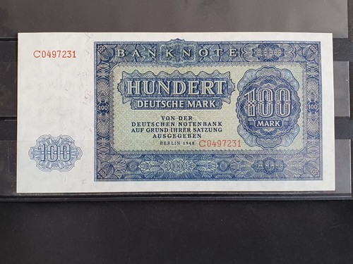Ddr 100 deutsche mark 1948 - ddr,