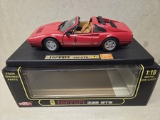 Modellautos 1:18 ANSON Ferrari 328 GTS rot innen beige mit OVP