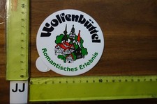 Alter Aufkleber Reise Stadt