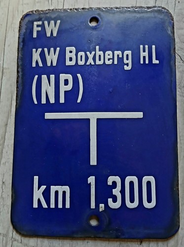 Altes emailleschild ddr - altes,