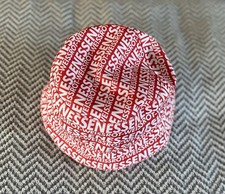 Rot - Weiss Essen Fan Mütze ⚽️ Fischerhut ⚽️ RWE ⚽️ Wendemütze ⚽️