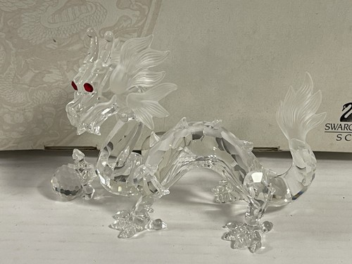 Swarovski figur 208398 drache - swarovski,