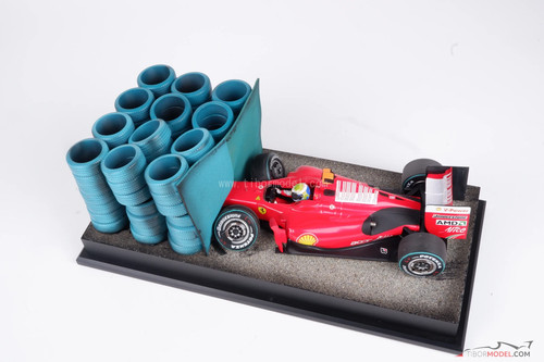 Diorama ferrari f60 felipe - ferrari,