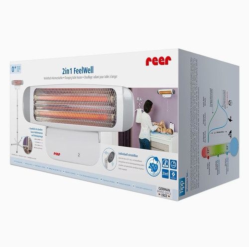 Reer heizstrahler 1 - heizstrahler, 2-in-1