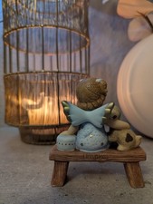 Goebel Engel mit Hund Ca 10 Cm