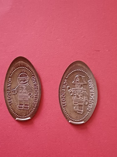 Elongated coin legoland - elongated,