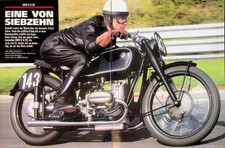 Motorrad Classic 05/2002 BMW R 51 RS mit 36PS in einer seltenen Vorstellung auf