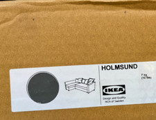 IKEA HOLMSUND Bezug für Ecksofa NEU 205.522.36 Borgunda dunkelgrau