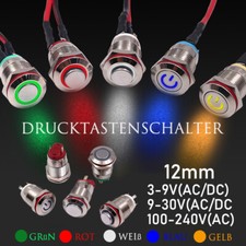 Metal druckschalter 12mm - metal,