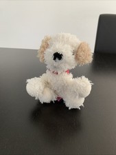 Stofftier Hund Flocke mit Etikett Die Spiegelburg ca 15 cm Kuscheltier Plüsch