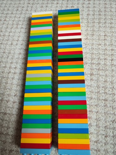 Lego duplo 2x4 8er - 8er, flach