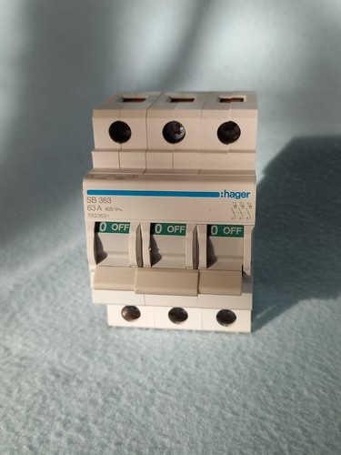 Phasiger hauptschalter 63a - 3-phasiger,