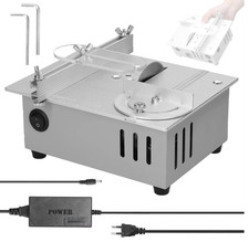 KKMOON Mini Tischkreissäge 96W höhenverstellbar DIY Holz Metall Modellbau 220V