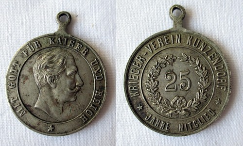 Medaille jahre mitglied - 25,