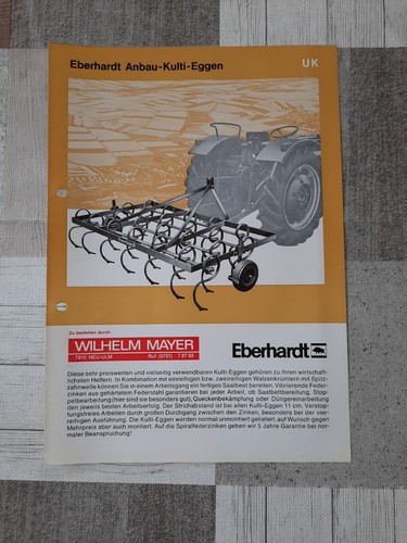 Eberhardt anbau kulti - anbau, eggen