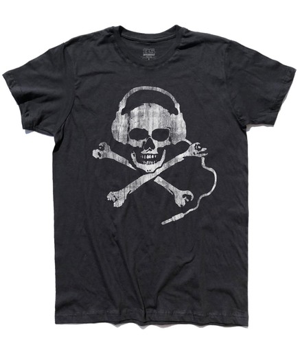 Shirt skull schädel dj - t-shirt,
