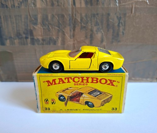 Matchbox lamborghini miura - 33,