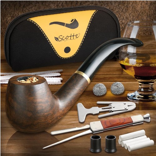 Scotte tabakpfeife ebenholz - scotte,