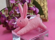 (K38) Rabbits von Rosenthal Hase Rosa liegend 7,5cm x 4cm x 7cm Oster Deko