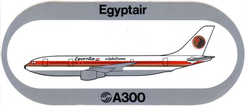 Egyptair a300 aircraft - egyptair,