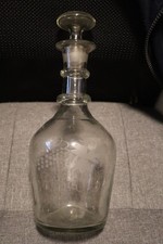 glaskaraffe antik uraltes