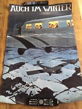 Poster / Plakat LUFTHANSA Retro Winter 83,5cm x 56 cm gross