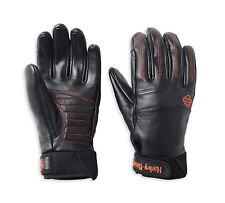 Harley-Davidson Newhall Lederhandschuhe CE Zertifiziert schwarz XS-XL