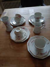 Winterling Kirchenlamitz Kaffeegeschirr und Vase 4 Personen