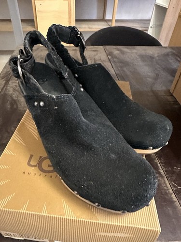 Ugg clogs leder holz - ugg, ,