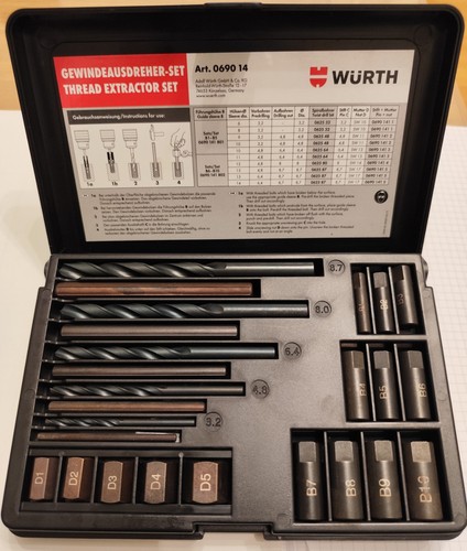 Würth gewindeausdrehset - würth,
