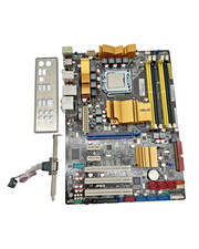 ASUS P5Q Mainboard + Intel Core 2 Quad Q8200 – inkl. ATX-Blende & Serial Port