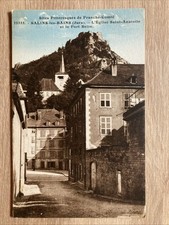 SALINS-les-BAINS (Jura) - L‘Église Saint-Anatoile et le Fort Belin • ungelaufen