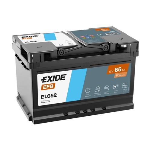 Autobatterie exide efb 65ah - autobatterie,
