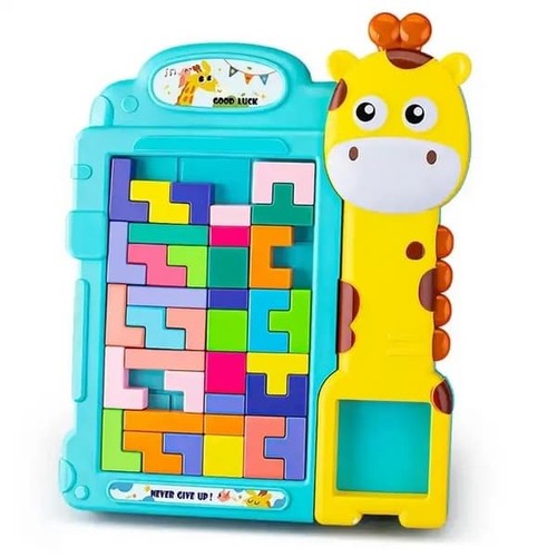 Puzzlespiel farbige blöcke - farbige,