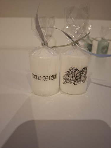 Kleine osterkerzen frohe - kleine,